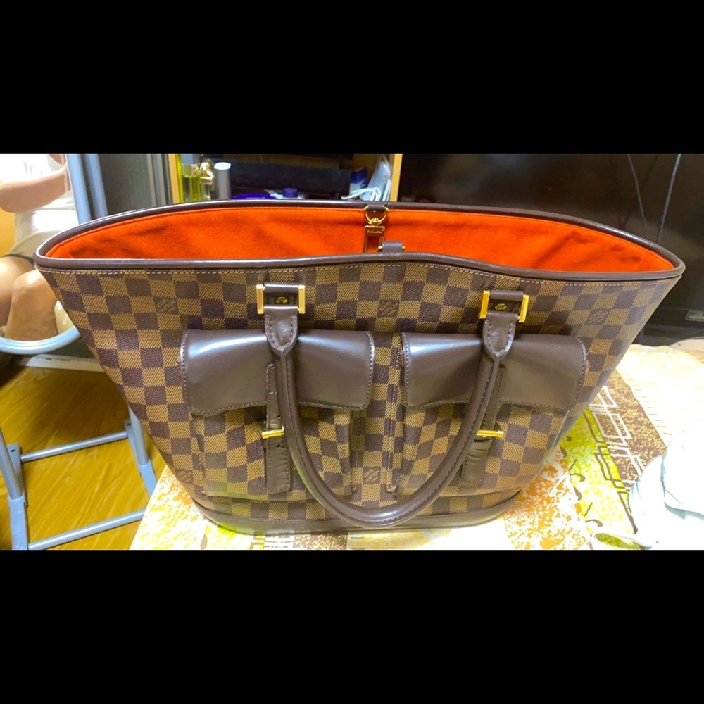 Genuine LV Monasque tote